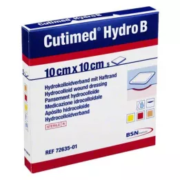CUTIMED Hydro B Hydrok.Ver.10x10 cm m.Hftr., 5 gab