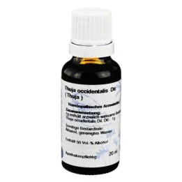 THUJA D 6 Atšķaidījums, 20 ml