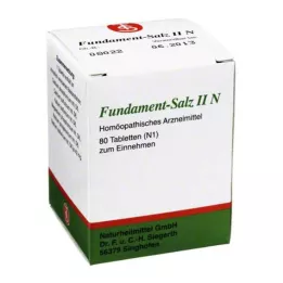 FUNDAMENT-Sāls II N tabletes, 80 gab