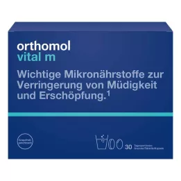 ORTHOMOL Vital M Greipfruit Gran./Cap./Tab. Combi., 30 gab