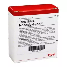 TONSILLITIS Nosode Injeel ampulas, 10 gab
