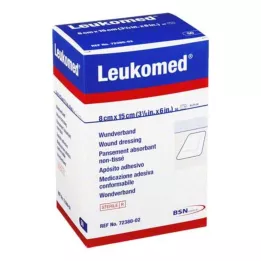 LEUKOMED sterilie plāksteri 8x15 cm, 50 gab