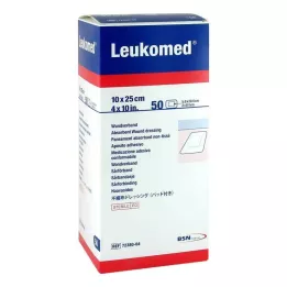 LEUKOMED sterilie plāksteri 10x25 cm, 50 gab