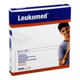 LEUKOMED sterilais apmetums 8x10 cm, 5 gab