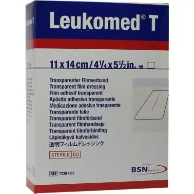 LEUKOMED transp.sterili plāksteri 11x14 cm, 50 gab LEUKOMED transp.sterili plāksteri 11x14 cm, 50 gab
