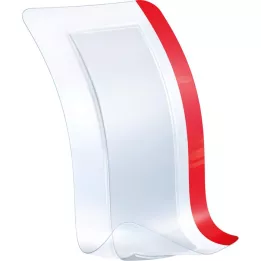 LEUKOMED transp.plus sterilie plāksteri 10x25 cm, 50 gab