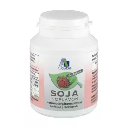 SOJA ISOFLAVON Kapsulas 60 mg+E, 120 gab
