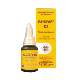 SANUVIS D 2 pilieni, 30 ml
