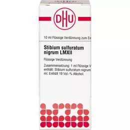 STIBIUM SULFURATUM NIGRUM LM XII Atšķaidījums, 10 ml