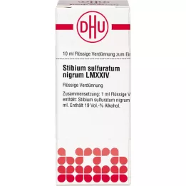 STIBIUM SULFURATUM NIGRUM LM XXIV Atšķaidījums, 10 ml