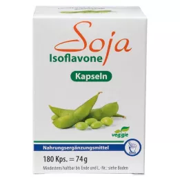 SOJA ISOFLAVONE Kapsulas, 180 gab