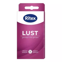 RITEX Lust prezervatīvi, 8 gab