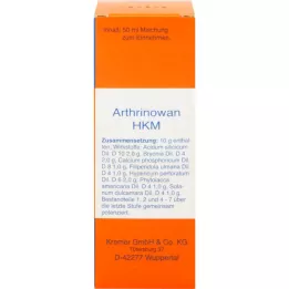 ARTHRINOWAN HKM Pilieni, 50 ml