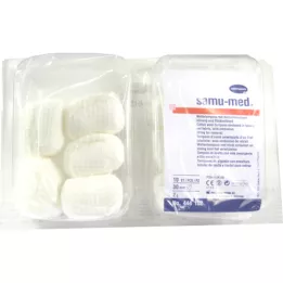 SAMU MED Kokvilnas tamponi sterili 30 mm, 20 g