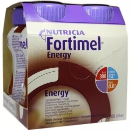 FORTIMEL Enerģijas šokolādes garša, 4X200 ml