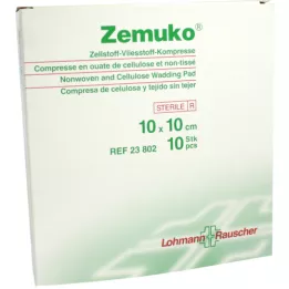 ZEMUKO Saspiest.sterils 10x10 cm, 10 gab