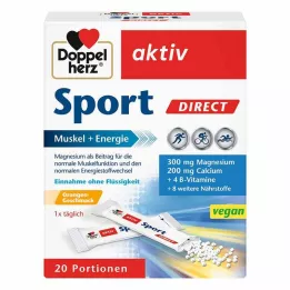 DOPPELHERZ Sports DIRECT Vitamīni+Minerāli, 20 gab