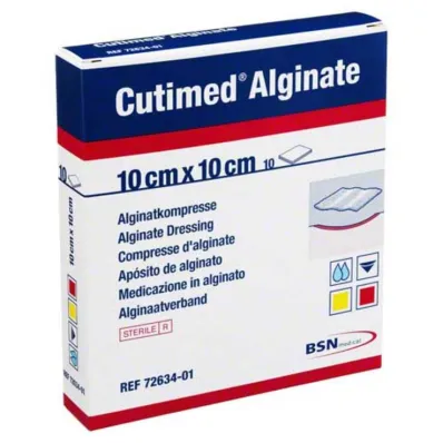 Cutimed Alginate Algināta kompreses 10x10cm, 10 gab