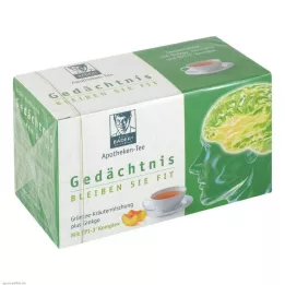 BADERS Aptiekas tējas atmiņas filtru maisiņi, 20 gab