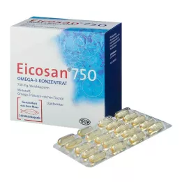 EICOSAN 750 Omega-3 koncentrāta mīkstās kapsulas, 240 gab