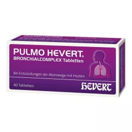 PULMO HEVERT Bronchialcomplex tabletes, 40 gab
