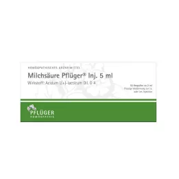 MILCHSÄURE Pflüger injekcijas šķīdums 5 ml, 50 gab