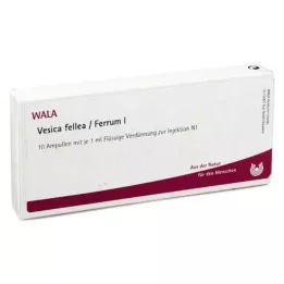 VESICA FELLEA/Ferrum I ampulas, 10X1 ml