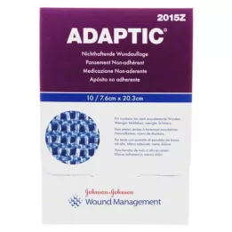 ADAPTIC 7,6x20,3 cm mitrs brūču pārsējs, 10 gab