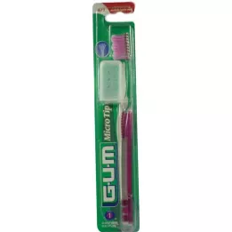 GUM MicroTip mīksta zobu birste, 1 gab