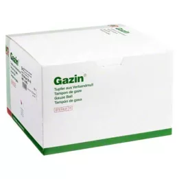 GAZIN Tamponi plūmju sterili 2+3 aizsargrullīši bez RK, 125 gab