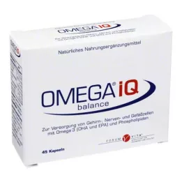 OMEGA IQ kapsulas, 45 gab
