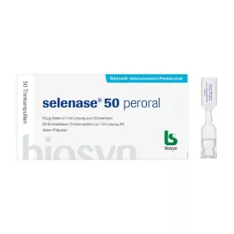 SELENASE 50 perorāls šķīdums iekšķīgai lietošanai, 50X1 ml