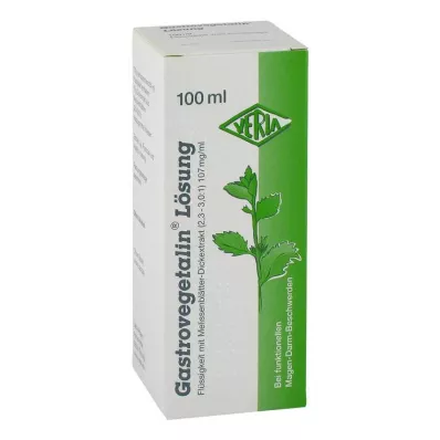 GASTROVEGETALIN Šķīdums, 100 ml GASTROVEGETALIN Šķīdums, 100 ml