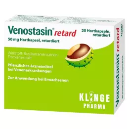 VENOSTASIN retard 50 mg ilgstošas darbības cietā kapsula, 20 gab
