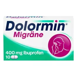 DOLORMIN Migrēnas apvalkotās tabletes, 10 gab