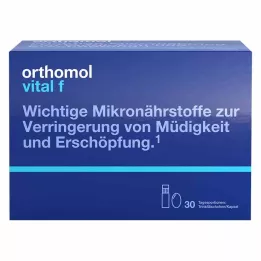 ORTHOMOL Vital F dzeramā pudeles/kapsulas kombinētais iepakojums, 30 gab
