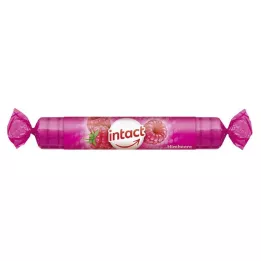 INTACT Dekstrozes rullītis Raspberry, 1 gab