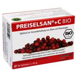 PREISEL SAN+C Bio Tabletes, 90 gab