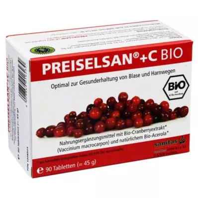 PREISEL SAN+C Bio Tabletes, 90 gab PREISEL SAN+C Bio Tabletes, 90 gab