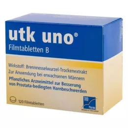 UTK uno apvalkotās tabletes B, 120 gab