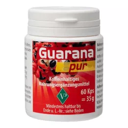 GUARANA PUR 500 kapsulas, 60 gab