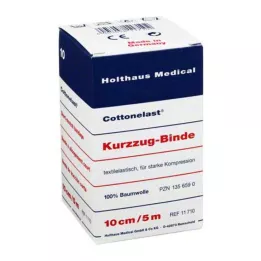 KURZZUGBINDE Cottonelast 10 cmx5 m, 1 gab