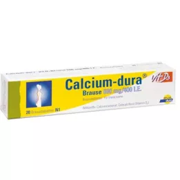 CALCIUM DURA Vit D3 putojošs 600 mg/400 I.U., 20 gab