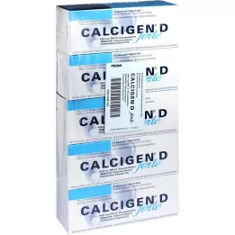 CALCIGEN D forte 1000 mg/880 I.E. putojošās tabletes, 50 gab