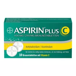 ASPIRIN plus C putojošās tabletes, 10 gab