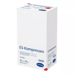 ES-KOMPRESSEN sterils 10x20 cm 8 reizes, 25X2 gab