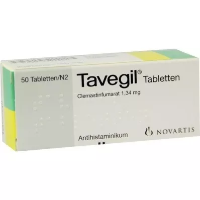TAVEGIL Tabletes, 50 gab TAVEGIL Tabletes, 50 gab