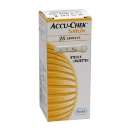 ACCU-CHEK Softclix Lancet, 25 gab