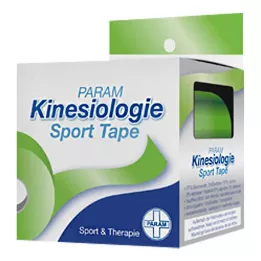 KINESIOLOGIE Sport Tape 5 cmx5 m zaļa, 1 gab
