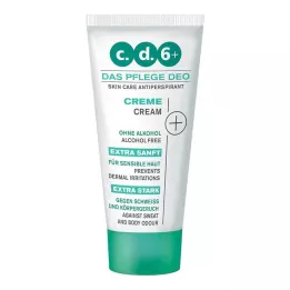 CD6+Care dezodorants krēms, 50 ml